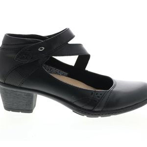 Earth Origins Marietta Mackenzie Womens Black Leather Ankle & Booties Bo…